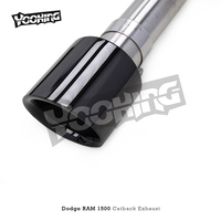 Échappement Catback AUTO pour Dodge RAM 1500 DT V8 5.7L 2015-2025, en acier inoxydable, avec silencieux et système d'échappement Valvetronic
