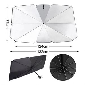 Pare-soleil de voiture pliable à <span class=keywords><strong>mini</strong></span> poche inversée à impression personnalisée Bouteille de vin personnalisée intelligente portable avec <span class=keywords><strong>parapluie</strong></span> promotionnel personnalisé - Product Image 3