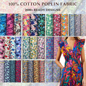 Wf Nhà Máy Bán Buôn Thoáng Khí Mềm <span class=keywords><strong>T</strong></span>ùy Chỉnh Kỹ Thuậ<span class=keywords><strong>t</strong></span> Số In 100% Cotton Poplin Vải Cho <span class=keywords><strong>C</strong></span>ô Gái <span class=keywords><strong>C</strong></span>ủa Váy - Product Image 3