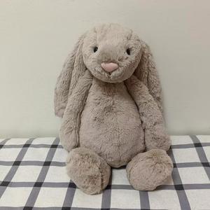 Peluche Lapin Beige JC Jelly Style Version Haute 31cm, Oreilles Symétriques, Rembourrage Coton PP, Douce au Toucher, Jouet Classique en Peluche - Product Image 4