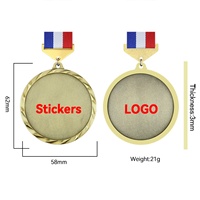 Medallas en Blanco para Fundición a Presión LY Wholesale - Diseño 2D/3D Personalizado, Grabado Láser, Colores Oro/Plata/Bronce, Regalos de Recuerdo de Aleación de Zinc