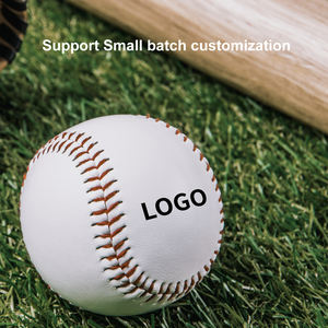 最高品質工場価格ブランク野球公式サイズ9インチ野球コルク + PVC/コルク + レザーホワイト野球トレーニング用 - Product Image 6