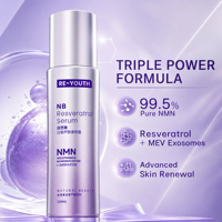 Sérum triple anti-âge NMN + Resvératrol + Exosomes, beauté naturelle, antioxydant, éclaircissant, réparation de la barrière, hydratant, essence pour le visage