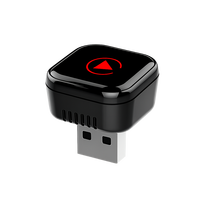 Adaptador Inalámbrico Koodold CarPlay Android Auto para Sistema de Infoentretenimiento de Automóvil, Actualización OEM, Conexión USB Portátil, 1 Año de Garantía