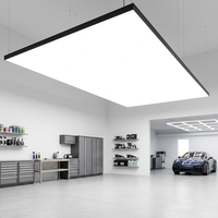 Lámpara LED Profesional para Estudio de Detallado de Automóviles, Caja de Luz con Película Suave, Lámpara de Techo para Taller