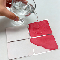 Papier sensible à l'eau, papier indicateur d'eau à usage unique, autocollants anti-contrefaçon utilisés pour vérifier les dommages causés par l'eau aux appareils électroniques