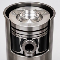 Kit de révision moteur d'origine SINOTRUK KC1560030010 – Ensemble piston, chemise et segments pour camion diesel 290 CV – Pièces de rechange