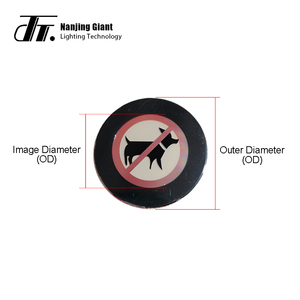 Đèn Chiếu Công Suất Cao 50W Bán Trực Tiếp Từ Nhà Máy Đèn <span class=keywords><strong>LED</strong></span> GOBO Máy Chiếu Logo Sàn Ngoài Trời Trên Tường Tòa Nhà Hiện Đại - Product Image 4