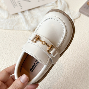 Girls Artificial PU Korean-style <strong>Shoes</strong> 3-6 Years <strong>Old</strong> Spring Autumn New <strong>s</strong> Baby Hook Loop Velcro Princess Girl Fashion - Product Image 4