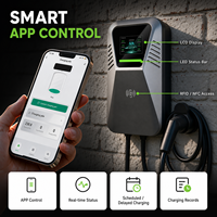 Chargeur EV universel GANCRON Type 2, station de recharge rapide pour maison, monophasé ou triphasé, 7 kW ou 22 kW, pour le marché européen