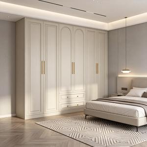Armoire de chambre à coucher en bois grande taille, directement de l'usine, meuble de rangement portable en MDF, <span class=keywords><strong>pas</strong></span> <span class=keywords><strong>cher</strong></span> - Product Image 2