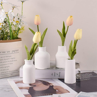 Moule en Silicone pour béton Vase de table Vase moules en Silicone pour vase décoratif en béton moule en silicone pour pots