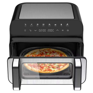 Nuevo Horno Eléctrico Digital para Pizza y <span class=keywords><strong>Freidora</strong></span> <span class=keywords><strong>de</strong></span> <span class=keywords><strong>Aire</strong></span> Newle <span class=keywords><strong>de</strong></span> 4L con Control Táctil y Ventana Visual, Cuadrado, para Uso Doméstico y Hotelero en Alemania - Product Image 4