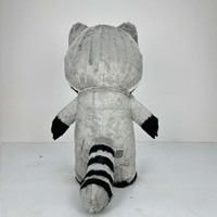 Efun-quantité minimale de commande de mascotte de raton laveur en peluche gonflable personnalisé, 1 pièce, taille adulte, personnage de dessin animé, costume de fête de Noël à vendre