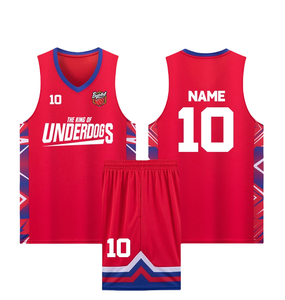 Maillots de basket-ball personnalisés Spotiv pour hommes, vêtements de basket-ball, sublimation complète, respirant, uniformes complets pour jeunes, kits complets - Product Image 3