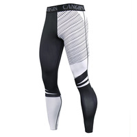 Legging de yoga personnalisé de haute qualité Running Sport Gym Tights Camouflage Training Compression Pants pour hommes