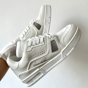 Zapatos Deportivos de Cuero Genuino de Alta Calidad para Hombre y Mujer, Estilo Casual de Skateboard, Zapatos para Caminar - Product Image 2