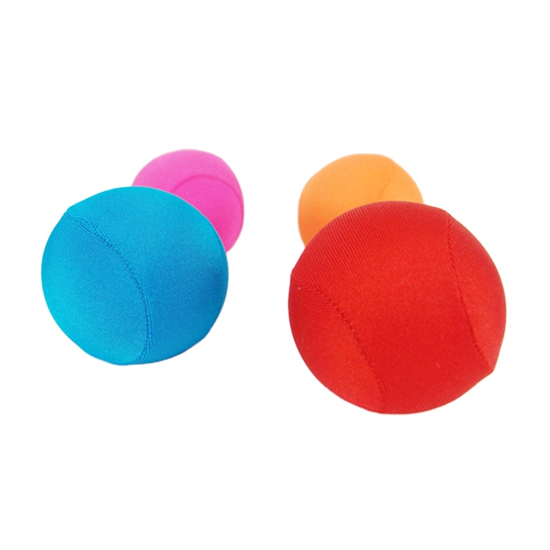 Dia 55mm MOQ 500pcs Water Beach Ball and Swimming Play Soft Toy Balls TPR Gel Water Splash Ball