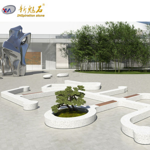 Nuevos Materiales de Construcción de Piedra, Terrazo, Adoquines, Muebles de Jardín para Exteriores, Parques, Plazas y Árboles - Product Image 4