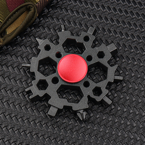 Xách tay thép không gỉ 23 1 bông tuyết Fidget <span class=keywords><strong>Spinner</strong></span> đa công cụ cờ lê bao gồm mở chai tuốc nơ vít tập tin Lưỡi kìm - Product Image 3