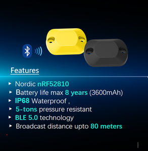 ชุด Nrf52 iBeacon สตั๊ดติดถนนกันน้ำกลางแจ้งอายุการใช้งานแบตเตอรี่ยาวนานถึง5ปีบีคอนบลูทูธพลังงานต่ำ - Product Image 5
