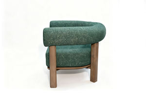 Fauteuil individuel <span class=keywords><strong>de</strong></span> salon en bois massif <span class=keywords><strong>de</strong></span> style nordique minimaliste, fauteuil <span class=keywords><strong>de</strong></span> loisirs créatif pour maisons d'hôtes, hôtels et zones <span class=keywords><strong>de</strong></span> réception - Product Image 4