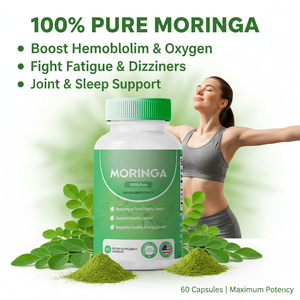 แคปซูลโปรตีนจากใบมอรินก้าธรรมชาติสำหรับผู้ใหญ่ แบรนด์ OEM รับผลิตภายใต้แบรนด์ของคุณ |   ผงมะรุมมังสวิรัติ ประโยชน์สารต้านอนุมูลอิสระ เพิ่มพลังงาน - Product Image 5