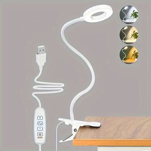 Port de charge USB lampe de table conception simple 3 Modes d'éclairage lampe de bureau d'étude à intensité variable pour la lecture lampe de photographie de travail - Product Image 3