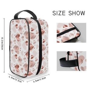 Sac de toilette de voyage imperméable pour femmes et hommes, avec logo personnalisé, à suspendre – Offre spéciale - Product Image 4