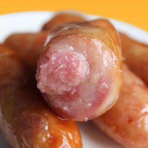 Auténtica Salchicha Asada Congelada, Carne Asada en Piedra Volcánica, Jamón, Pimienta Negra, Hot Dog, BBQ, Piel Crujiente Grande, Venta al por Mayor - Product Image 4