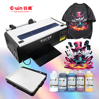 Venta caliente Pequeñas ideas de negocios Máquinas L1800 A4 Tamaño Dtf Impresora Máquinas de fabricación de camisetas