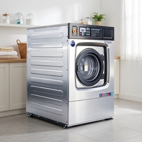 Équipement de blanchisserie industrielle, lave-linge professionnel commercial de 20 kg pour hôtel, hôpital, usine textile