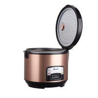 Cuisinière à riz électrique automatique intelligente à vente chaude en gros - 1,0/1,5/1,8/2,2/2,8 L en acier inoxydable pour usage domestique et hôtelier