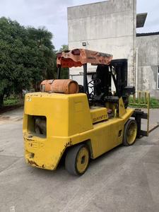 Montacargas Diésel Hyster de 7 Toneladas con Mástil de 4.5 Metros, Pintura Original Usada, para Manejo Industrial de Materiales - Product Image 3