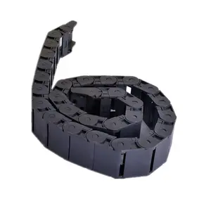 Bridge type plastic cable roller nylon drag chain