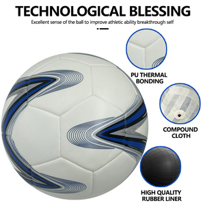Palloni da <span class=keywords><strong>Calcio</strong></span> Professionali di Alta Qualità, Personalizzabili con il Tuo Logo, Vendita Calda, Materiale PU, Misura 5 per Tornei e <span class=keywords><strong>Partite</strong></span> Ufficiali - Product Image 4
