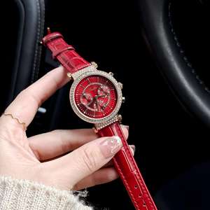 Scottie 9136 2025 Nieuwe Iced Out Luxe Horloges Waterdichte Mode Quartz Horloge voor Dames - Product Image 3