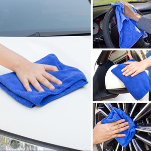 40x40 400gsm bán buôn đầy màu sắc xe chi tiết 100% sợi nhỏ vi sợi xe làm sạch vải sợi nhỏ khăn - Product Image 6