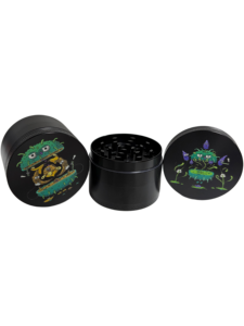 Round Zinc Alloy Manual Modern <b>Herb</b> <b>Grinder</b> 50mm with Full Printed Art Design for Accessory - Product Image 5