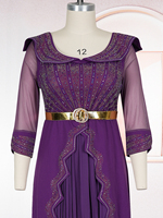 Robes africaines tendance H&D 2025, style nouveau, décontractées, avec strass, pour soirée, banquet, robe pour femme