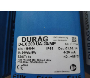 D-LX200UA-20/MP รุ่นนี้เลิกผลิตแล้ว เครื่องตรวจจับรุ่นใหม่ 201UA-C0 สำหรับ DURAG Hegwein Stock 20 - Product Image 6