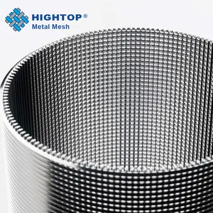 Ss304 316 Water Well Wedge Wire Johnson Screen Mesh For Pipeline Filtration In Petrochemical Industry And Oil Field