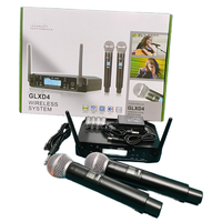 2024 GLXD4 Système Double Canal UHF Microphone Sans Fil Portatif à Prix Abordable pour Shure