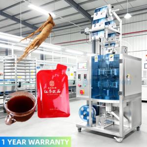 Новая машина для упаковки энергетического геля в пакетики специальной формы, 100 мл, для напитков-добавок, с функцией наполнения и запайки - Product Image 1