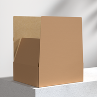 Boîtes d'expédition personnalisées avec bande adhésive en papier ondulé pour l'emballage et la livraison e-commerce