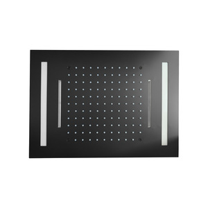 Cross-Border Black Stainless Steel Concealed Overhead Shower Set Home Bathroom Showering Accessory - Product Image 4