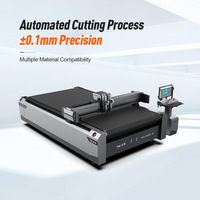 Machine de découpe numérique CNC à alimentation automatique monocouche pour matériaux non tissés en rouleau 1625 1825