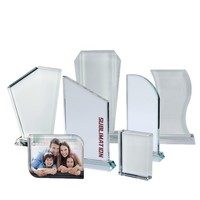Consommables vierges en cristal artificiel enduit pour transfert thermique par sublimation, pour le marché international et l'usage domestique