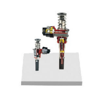 Modelo Anatómico Integrado de Bomba-Válvula-Boquilla, Piezas Anatómicas Automotrices, Plataforma de Enseñanza Interactiva, Equipo Educativo