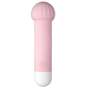 แท่งสั่นกันน้ำแบบพกพาสำหรับผู้หญิง สีชมพู ชาร์จผ่าน USB ได้ <span class=keywords><strong>ม</strong></span>ี 10 ระดับควา<span class=keywords><strong>ม</strong></span>ถี่ ปรับความเร็วได้หลายระดับ สำหรับผู้ใหญ่ - Product Image 1